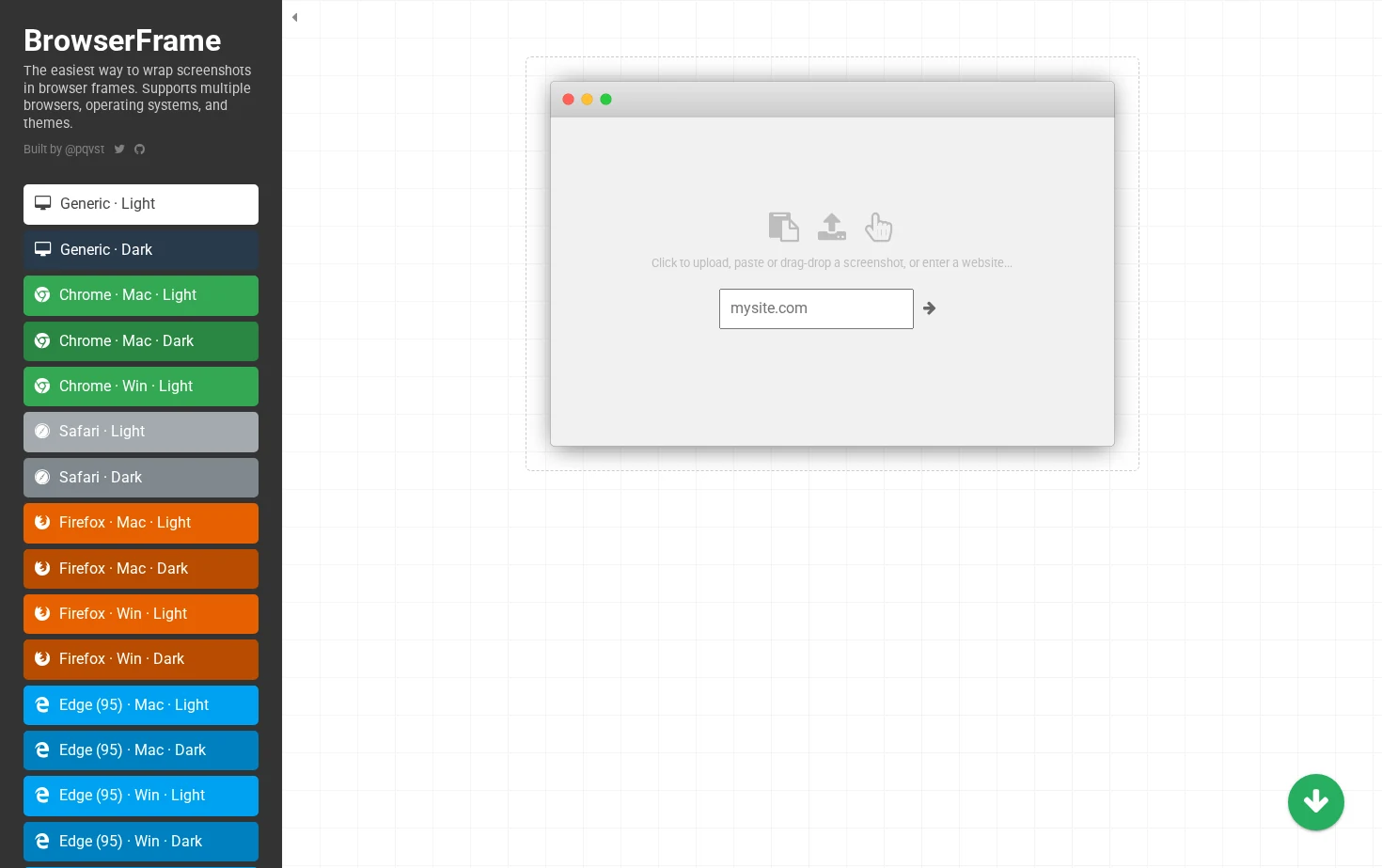BrowserFrame 页面快照